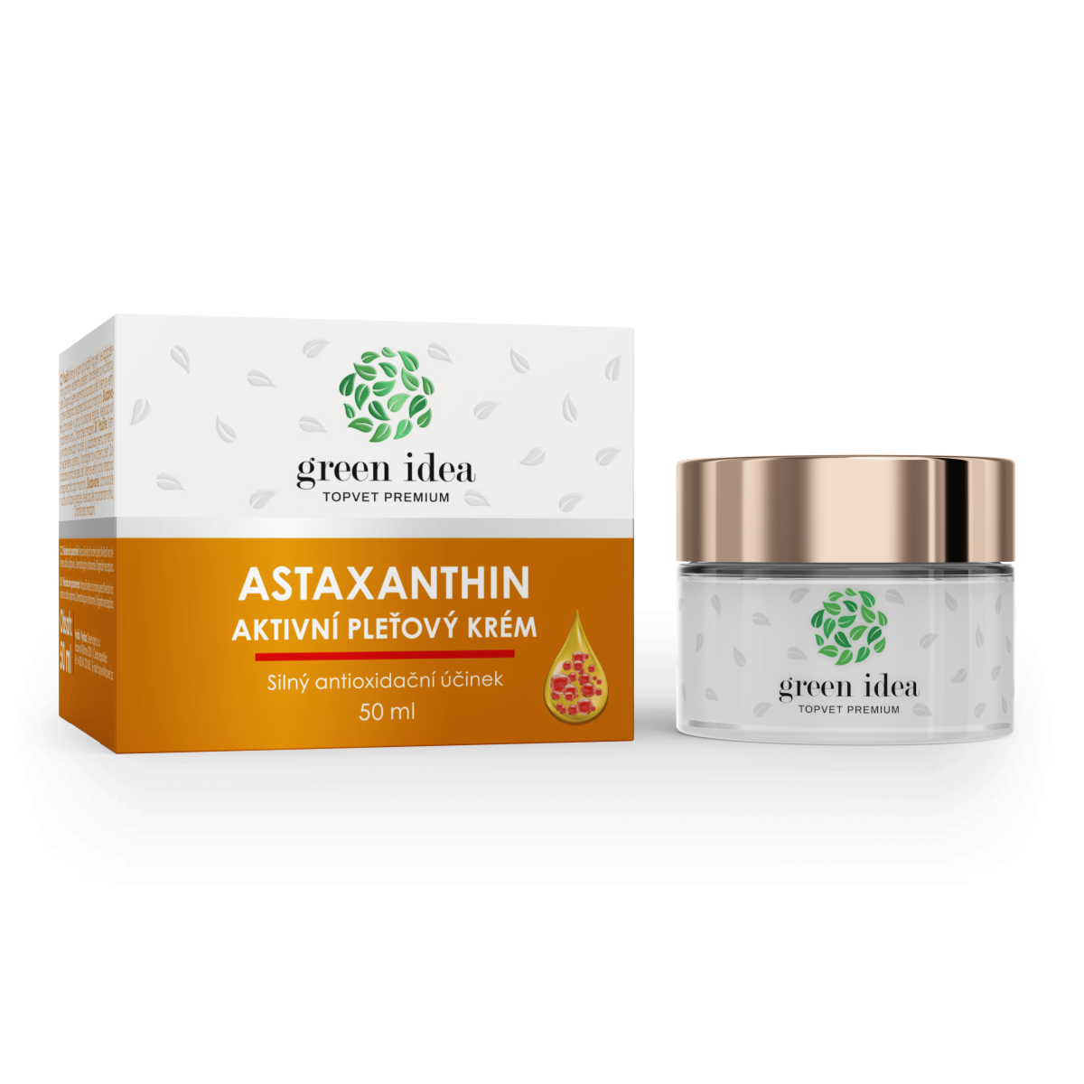 Astaxanthin - aktivní pleťový krém