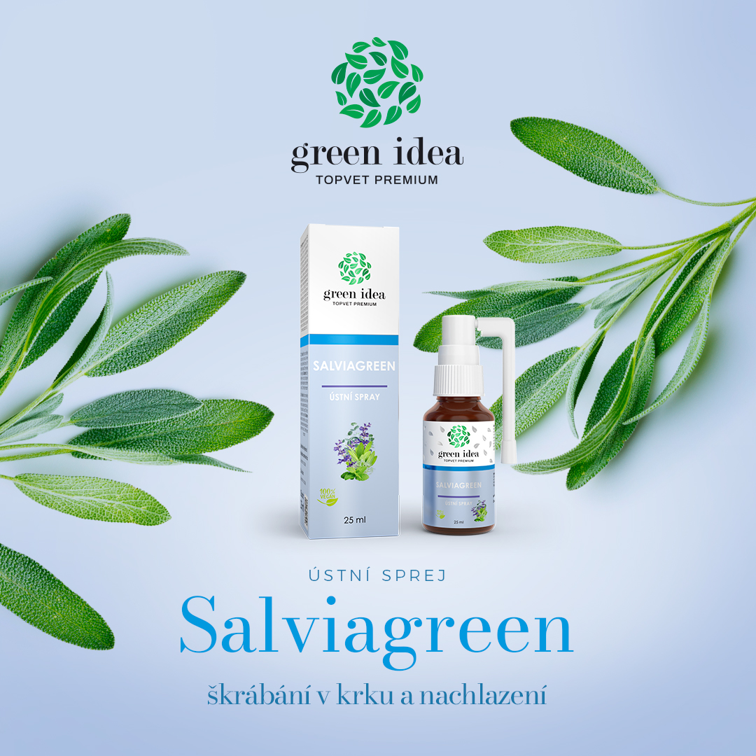 Salviagreen - ústní sprej