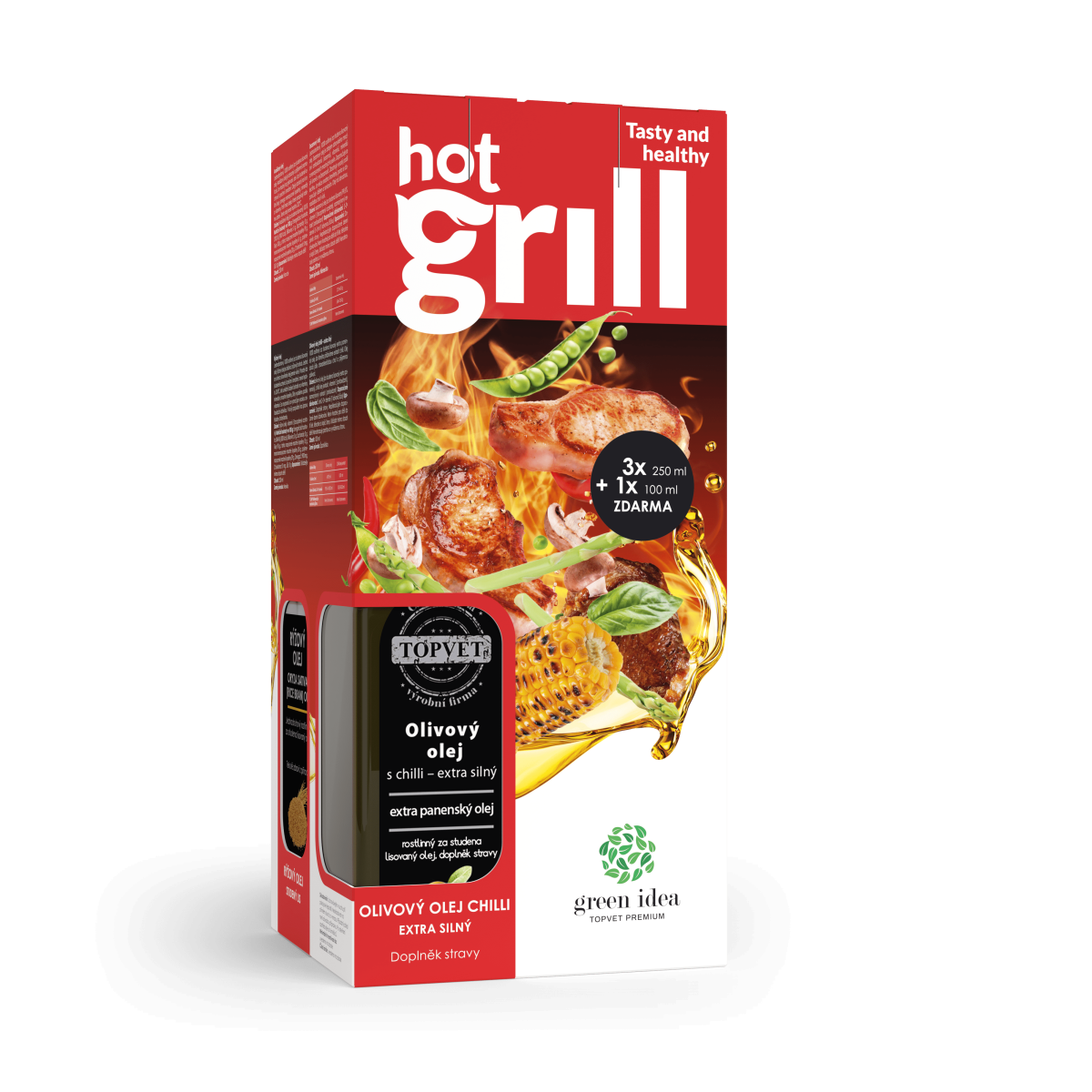 Hot grill 3+1 zdarma