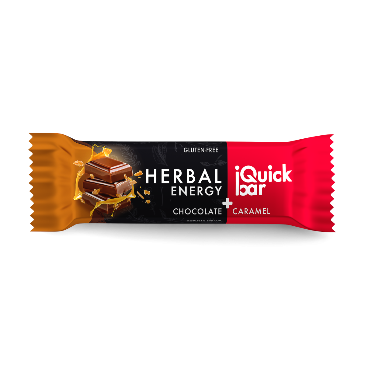 Tyčinka iQuick bar - čokoláda + karamel